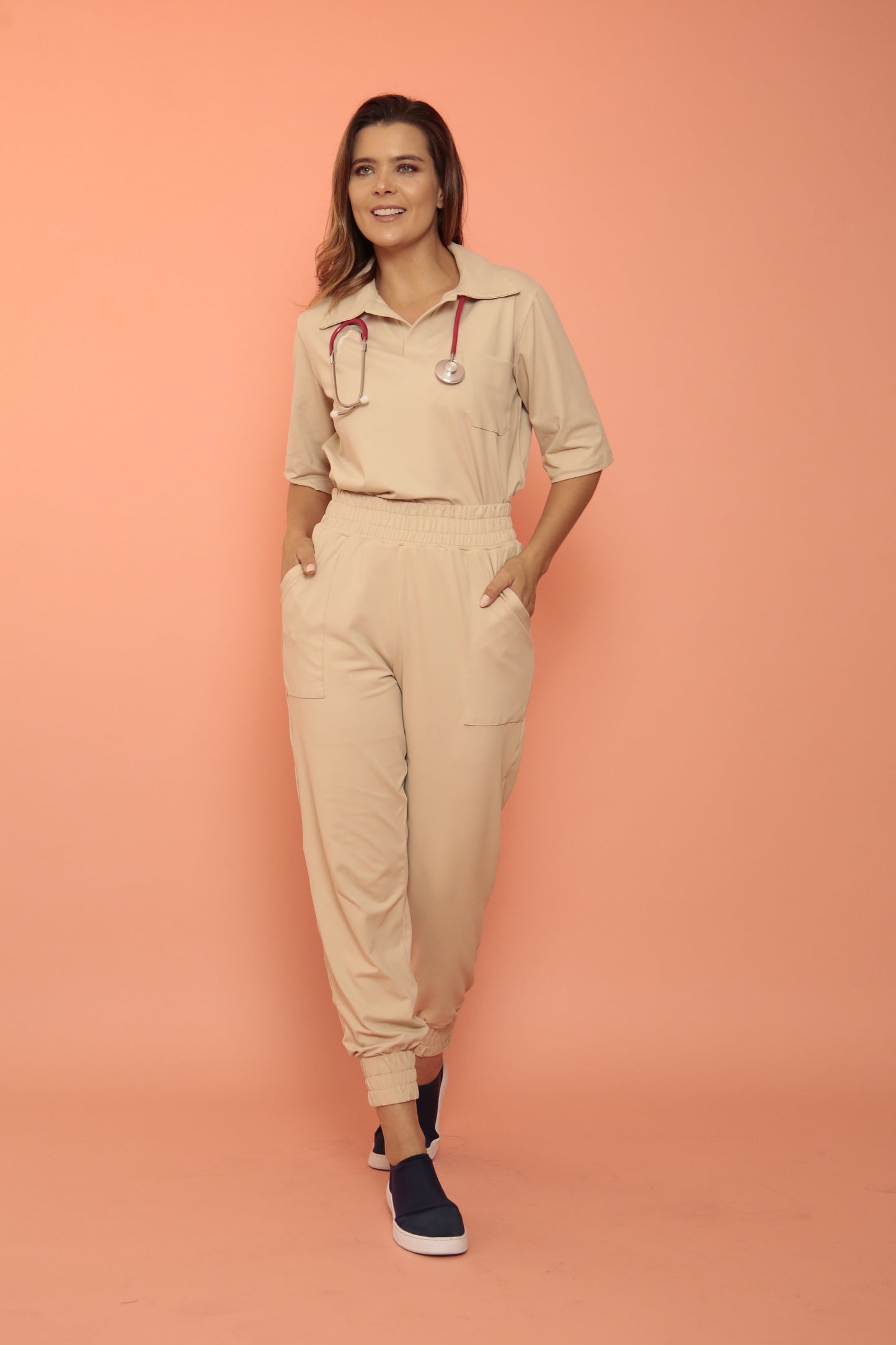 SCRUBS MARCELA - NUDE